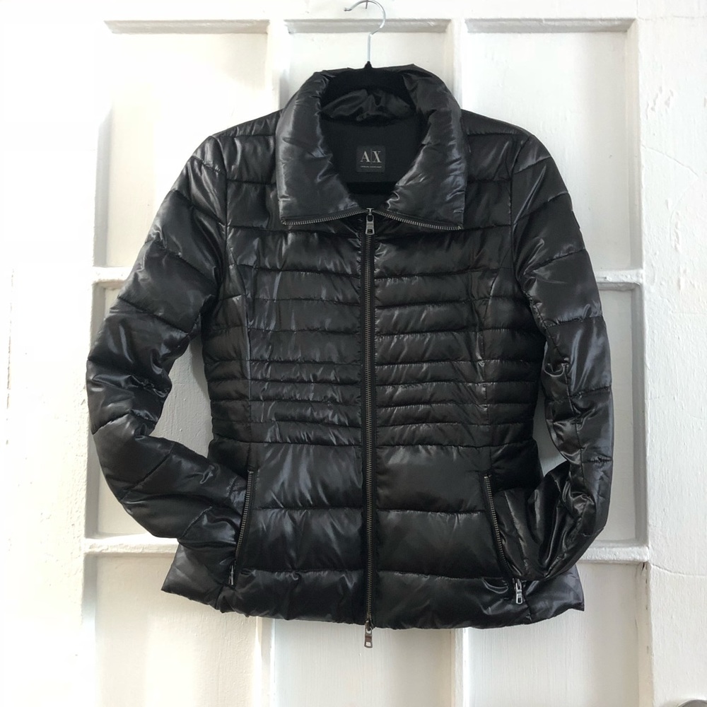 Armani Exchange Black Padded Jacket